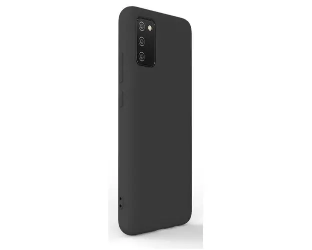 Protectie Spate Lemontti Soft Slim LEMHSSA02SBK pentru Samsung Galaxy A02s (Negru)