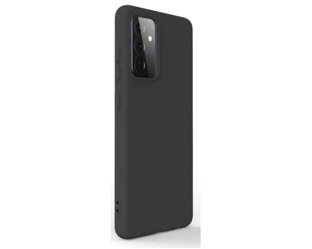Protectie Spate Lemontti Soft Slim LEMHSSA725GBK pentru Samsung Galaxy A72 / A72 5G (Negru)
