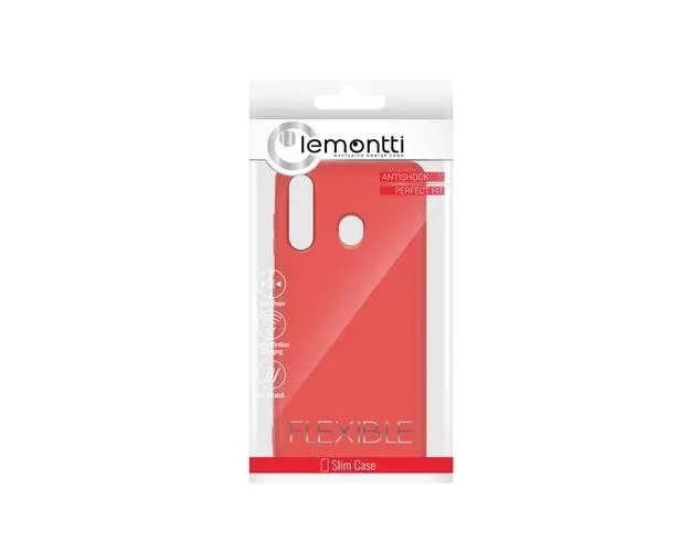 Husa Lemontti pentru Samsung Galaxy M40, Silicon (Rosu)