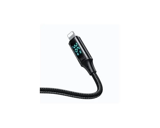 Cablu Type-C la Lightning Mcdodo Digital HD, 36W, 1.2m, 3A (Negru)