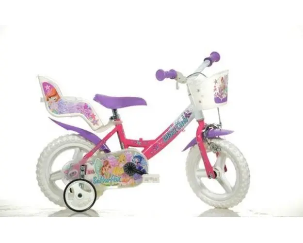 Bicicleta copii DINO BIKES 124RL WX7, Roti 12inch, Winx