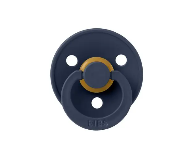Suzeta Colour Latex BIBS Deep Space, tetina rotunda, 6 luni +