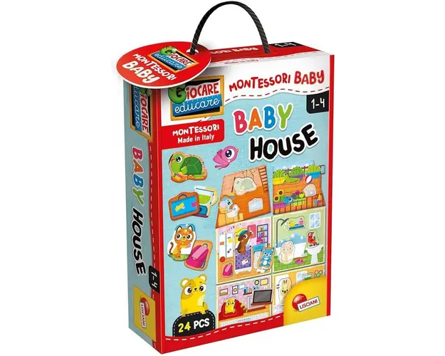 Joc Montessori Lisciani Casuta animalutelor