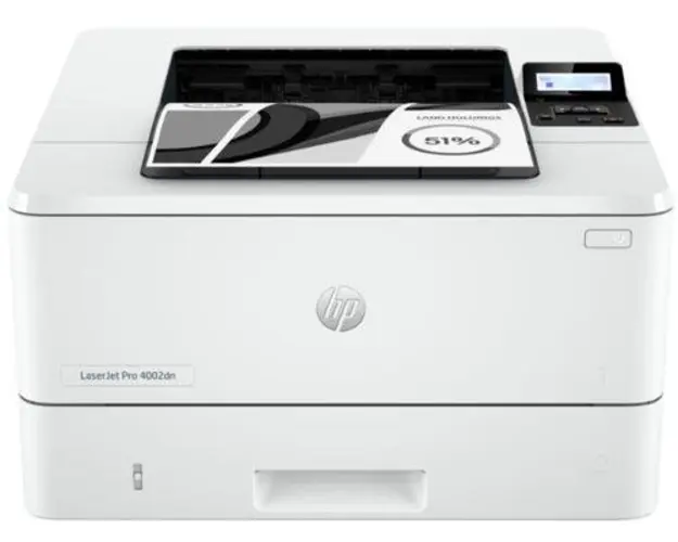 Imprimanta Monocrom HP LaserJet Pro 4002dn, A4, Duplex, Retea (Alb)