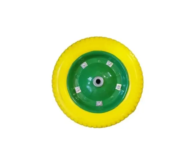 Roata Elefant 4642, poliuretan, ax 16 X 190 mm, 300-8 (Verde)