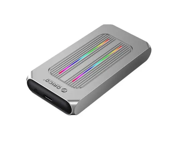 Rack SSD Orico M2R1-G2, USB3.2 GEN2, NVMe M.2, iluminare RGB