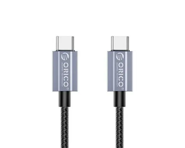 Cablu USB Orico GQA100 100W USB Type-C - USB Type-C 1.5m, Negru
