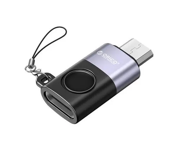 Adaptor Orico WBC MicroUSB - USB Type-C, Negru