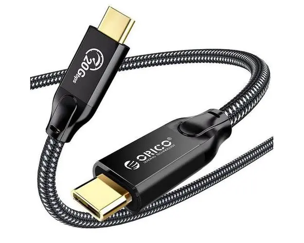 Cablu USB Orico CM32 100W USB Type-C - USB Type-C 2m, Negru