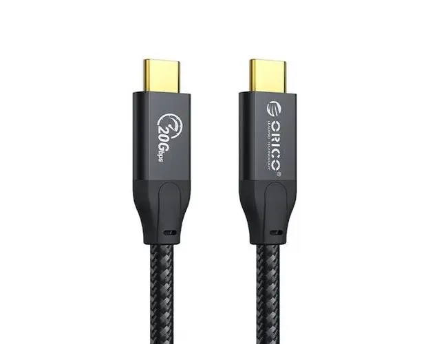 Cablu USB Orico CM32 100W USB Type-C - USB Type-C 1m, Negru