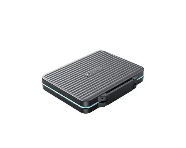 Cutie protectie Orico PHCD 6, compartimente: 6x card SD / 4x card MicroSD / 1x CompactFlash / 1x Card Reader
