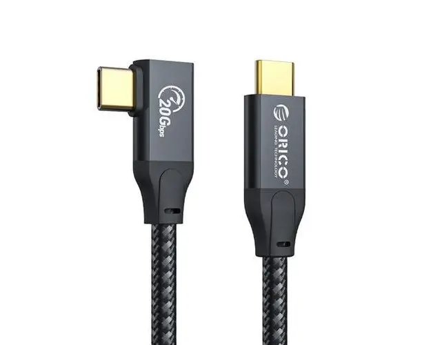 Cablu USB Orico CL32 100W USB Type-C - USB Type-C 1m, Negru
