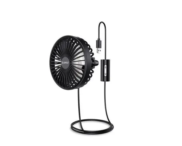 Ventilator Orico CZ-F829, elice 120 mm, USB, Negru