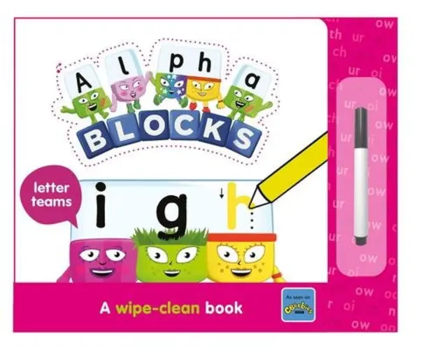 Carticica Scriu si Sterg Alphablocks - Fonetica