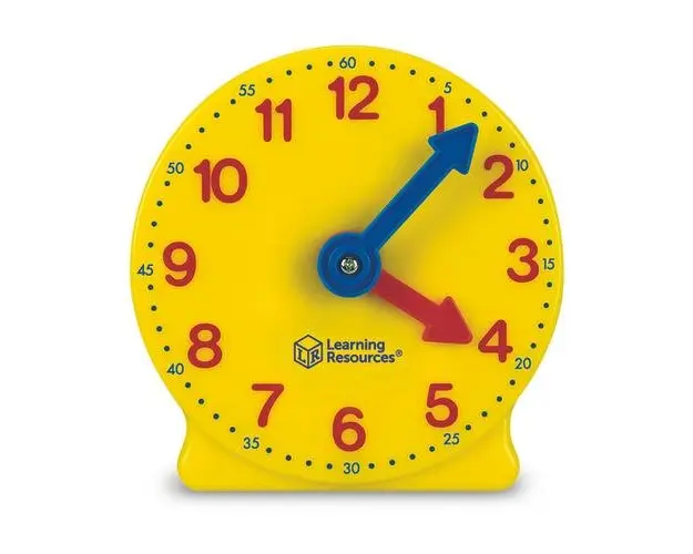 Ceas educativ din plastic