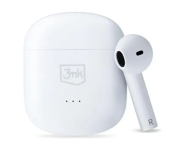 Casti True Wireless 3mk MovePods, Bluetooth, SinglePoint (Alb)