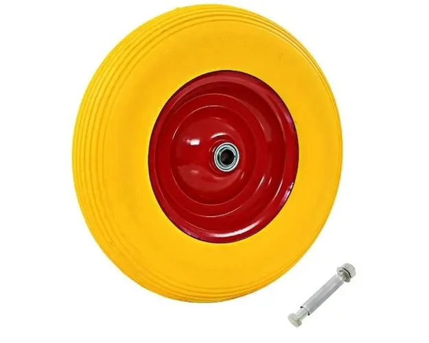 Roata Elefant 7023, Poliuretan, Ax 20 x 93 mm, 400-8 (Rosu)