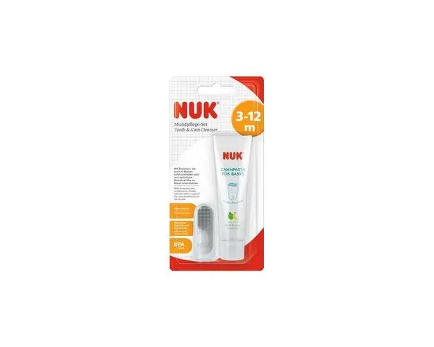 Pasta De Dinti + Degetar Nuk 3-12 luni