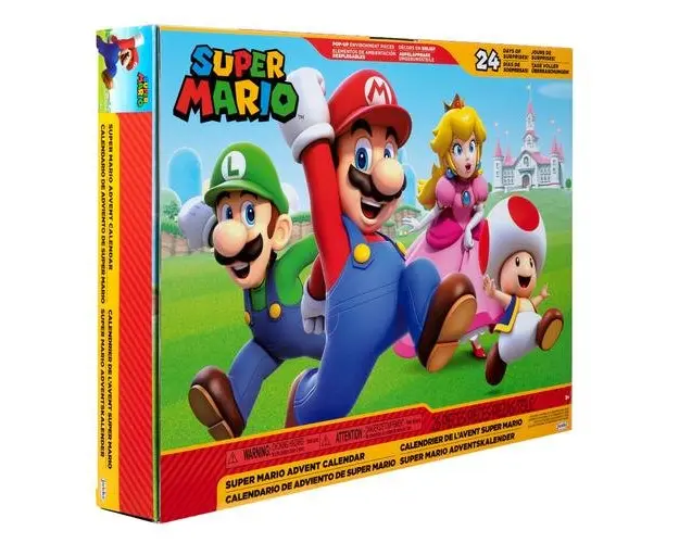 Calendar cu surprize Nintendo Mario Regatul Ciupercilor