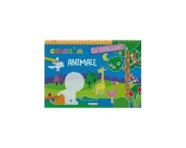 Coloram cu sabloane - Animale