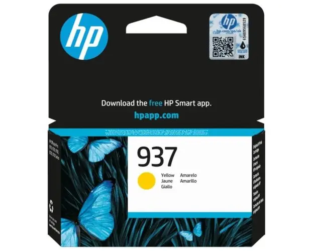 Toner Cerneala HP 937 (4S6W4NE), Galben, 800 pagini