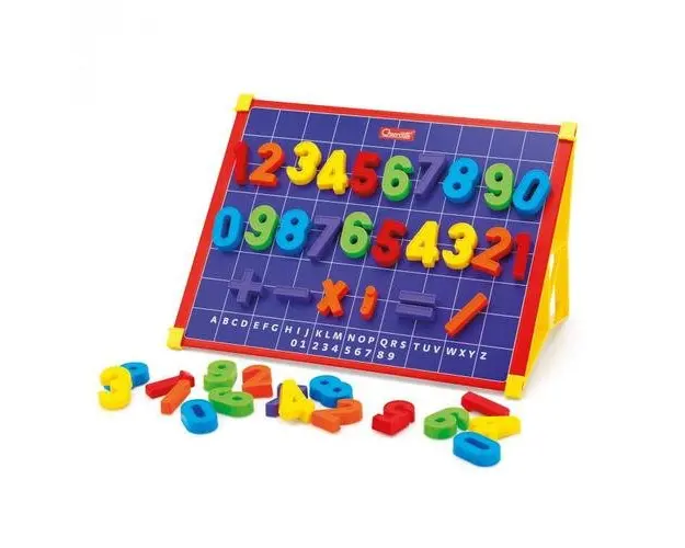 Tableta Magnetica 123, 53 piese