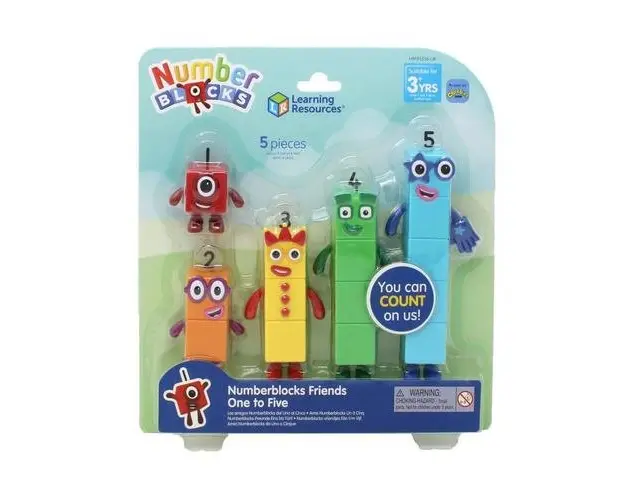 Set figurine Numberblocks - De la Unu la Cinci