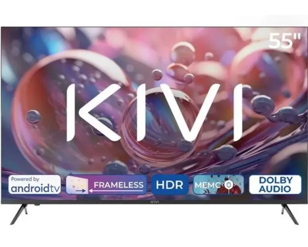 Televizor LED Kivi 139 cm (55inch) 55U760QB, Ultra HD 4K, Smart TV, WiFi
