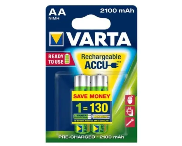 Acumulatori VARTA RECH.ACCU POWER AA 2100MAH BLI 2