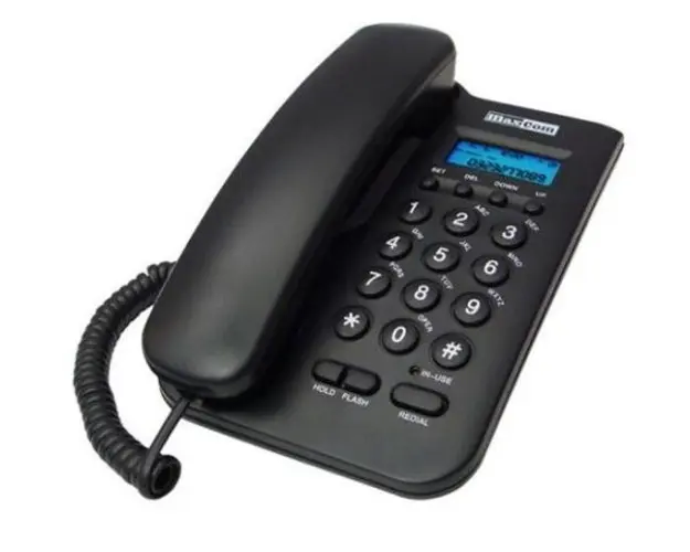 Telefon Maxcom fix KXT100 (Negru)