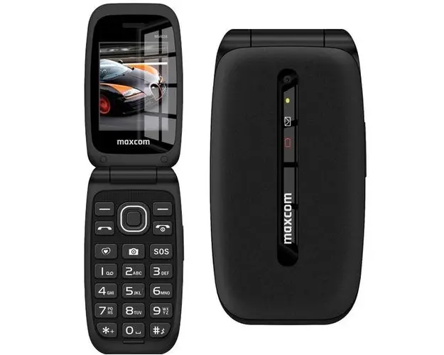 Telefon mobil MaxCom Comfort MM828, Dual SIM, 4G (Negru)