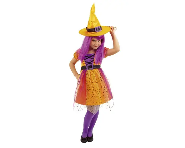 Costum de carnaval Rubie's Vrajitoare superstar (Portocaliu)