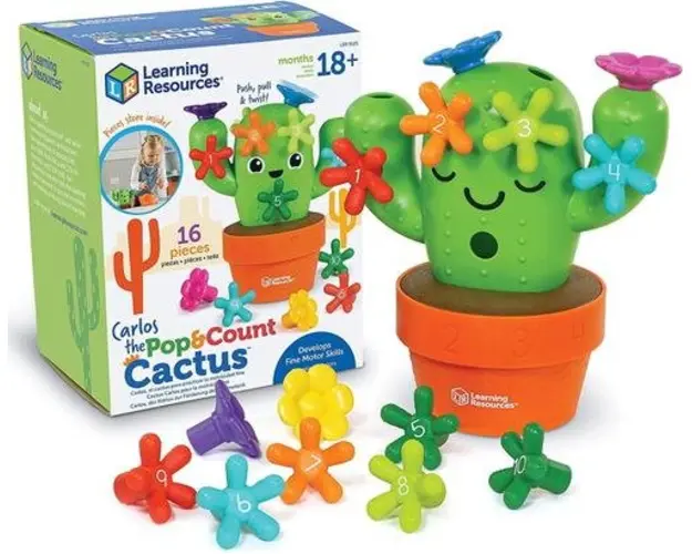 Joc de potrivire cu numere - Cactusul Carlos