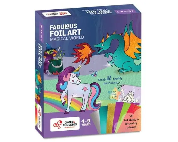 Arta cu folii de transfer - Taramul magic