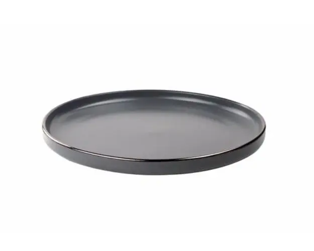 Farfurie intinsa Heinner CALYPSO HR-WDF-G27, Ceramica, 27 cm (Negru)