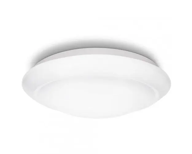 Plafoniera LED integrat Philips Cinnabar, 16W (75W), lumina alba calda, 1100 lumeni, forma rotund