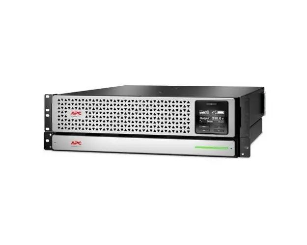 UPS APC Smart-UPS SRT LI-ION online dubla-conversie 2200VA / 2700W 8 conectori C13 2 conectori C19 extended runtime, baterie APCRBC140, rackabil, placa retea