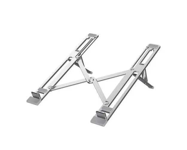 Suport laptop Serioux SRXNCPU6, material aluminiu, dimensiune compatibila: pana la 15.6inch, 5 unghiuri ajustabile (Argintiu)