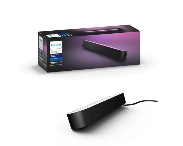 Lampa LED integrat Philips Hue Play, ambianta alba si color, 530 lumeni, 100-240V, 6.6W, durata de viata 25.000 de ore, clasa energetica A+, include si adaptor