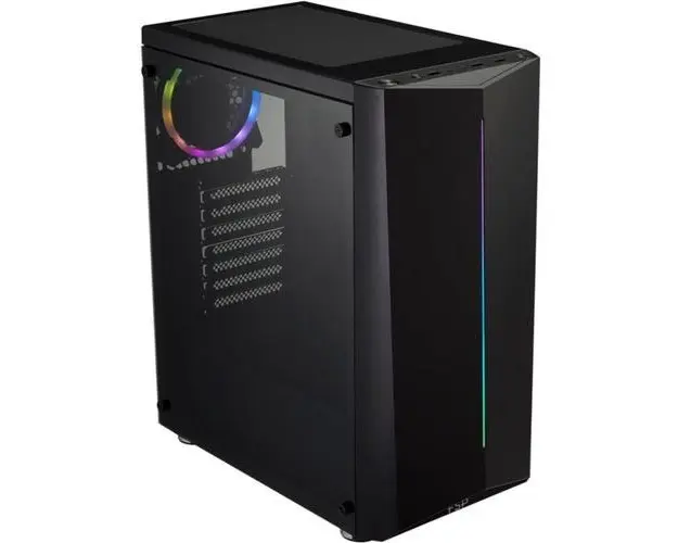 Carcasa FSP CMT151 TG ARGB Mid-tower (Negru)