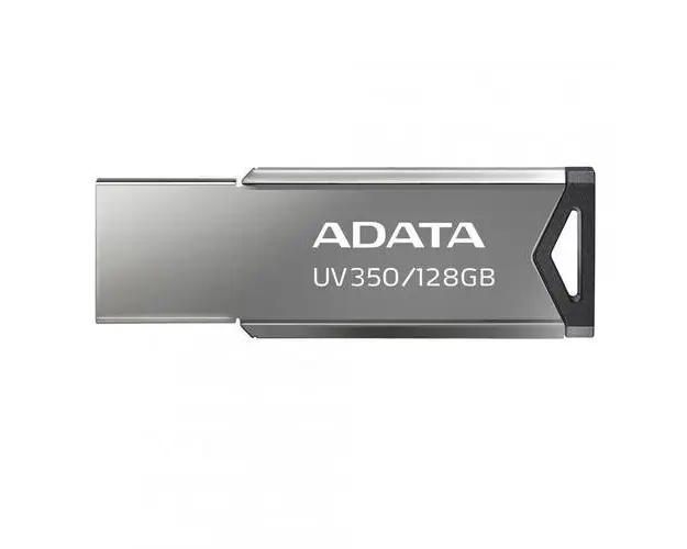 Stick USB A-DATA AUV350-128G-RBK, 128GB, USB 3.2 (Argintiu)