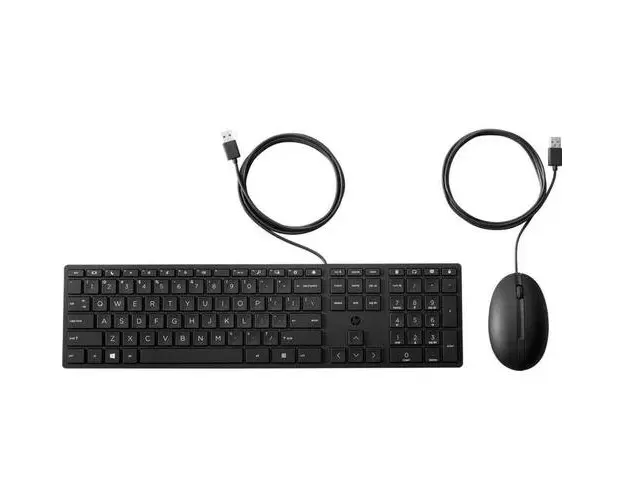 Kit tastatura si mouse HP USB 320MK (Negru)
