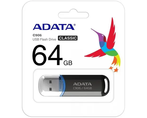 Stick USB A-DATA AC906-64G-RBK