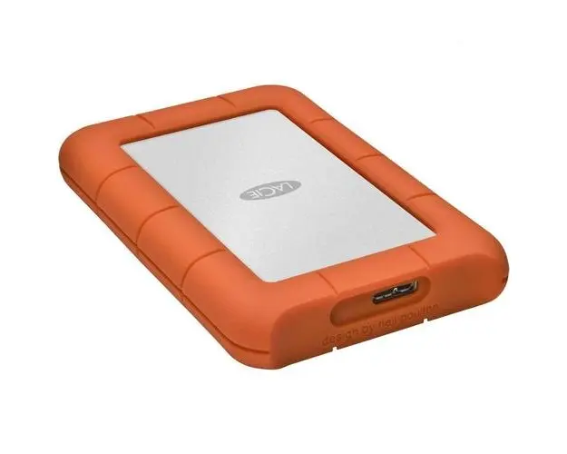 HDD extern LaCie Rugged Mini, 5TB, USB 3.0 (Portocaliu)