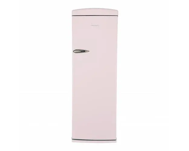 Frigider cu o usa Fram FSD-VRR315BGF+, 315L (284+31), Clasa F, Control mecanic cu termostat ajustabil, ventilator frigider, rafturi sticla (Crem)