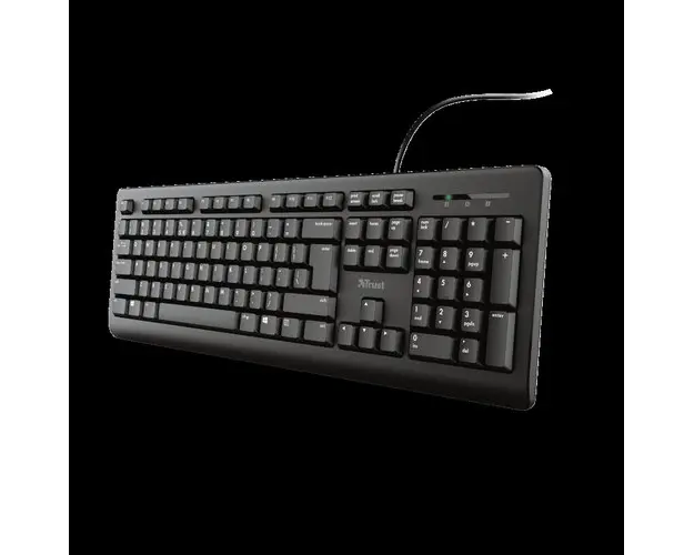 Tastatura Trust Primo, wired (Negru)