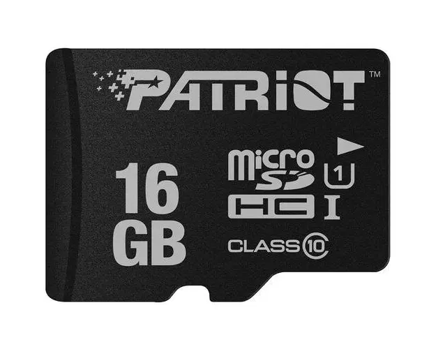 Card de Memorie MicroSD Patriot, 16GB, Class 10