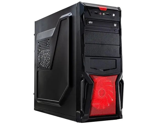 Calculator Sistem PC Interlink, i5-3470 3.20GHz, 8GB DDR3, 120GB SSD, DVD-RW, Cadou Tastatura + Mouse (Negru)