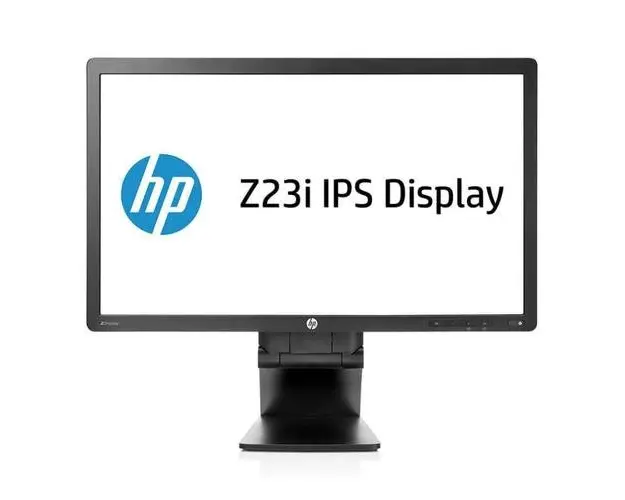 Monitor Refurbished HP Z23i, 23 Inch Full HD IPS LED, DVI, VGA, Display Port, USB (Negru)