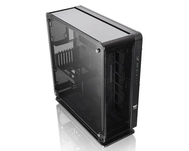Carcasa Thermaltake Core P8, Tempered Glass (Negru)